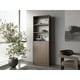 thumbnail image 5 of Biblioteca Estante 2 Puertas 4 Repisas Café Oscuro Y Blanco, 5 of 8