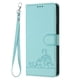 thumbnail image 1 of Funda tipo cartera FOXDOCK para infinix Hot 50 5G con soporte, ranuras, RFID, diseño de gato, 1 of 5