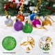 thumbnail image 3 of Adornos navideños con minibolas de cristal con purpurina, 36 unidades, 2,54 cm, 3 of 7