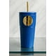 thumbnail image 3 of Vaso De Cerámica Con Tapa Y Pajilla Metálica, 3 of 4