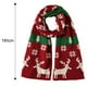 thumbnail image 4 of Bufanda larga y cálida de invierno con diseño de reno y copo de nieve de Navidad unisex, bufandas tejidas, regalos, bufandas para mujer, 4 of 5
