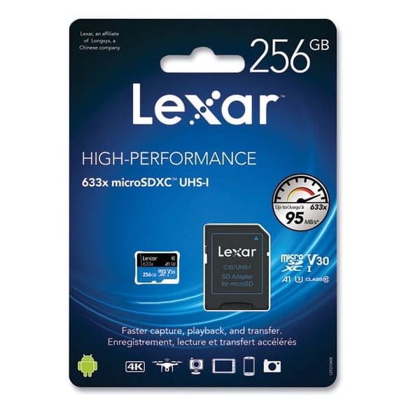 Lexar LSDMI256BBNL633A 256GB Negro