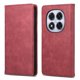 thumbnail image 1 of Funda tipo cartera con bloqueo RFID para Xiaomi Redmi Note 15 Pro Con tapa abatible, portatarjetas, cierre magnético, TPU y soporte Rojo, 1 of 6