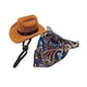 thumbnail image 2 of Disfraz De Vaquero De Mascota Sombrero De Vaquero Y Photo De Photo De Photo Cosplay Para Mascota Gato Dog Azul Marino, 2 of 5