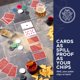 thumbnail image 3 of Cartas de juego Pantheon resistentes al viento e impermeables de PVC rojo, 3 of 8