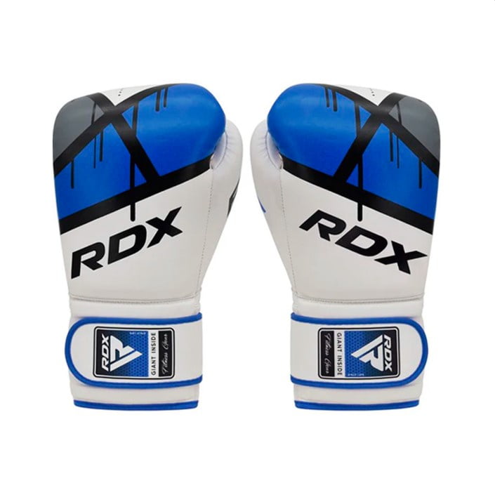 Genérico - Guantes De Boxeo Rdx F7 Ergo Blue - Bgr-f7u - 14 Onz