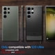 thumbnail image 2 of Funda Spigen Rugged Armor para el Galaxy S23, color negro mate, 2 of 7