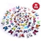 thumbnail image 2 of 80 pegatinas de mariposas para pared, decoración 3D para pared, extraíbles, para el hogar, habitación infantil y dormitorio., 2 of 7