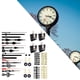 thumbnail image 5 of 4 Piezas De Reloj De Pared De Cuarzo, Kit De Movimiento, Herramienta De Reparación Con Manecillas Grandes, Color Negro, 5 of 6