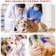 thumbnail image 4 of Kit de peine de aseo para mascotas para perros pequeños y cachorros para eliminar manchas de lágrimas, 2 en 1 con dientes redondos para eliminar nudos, costras y mucosidad, 4 of 7