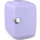 thumbnail image 1 of Mini Refrigerador CROWNFUL 4L Portátil Enfriador y Calentador Morado, 1 of 7