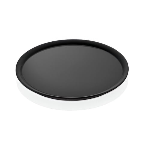 Kulsan - Plato Redondo Pizza - Torta Melamina Negro 31 Cm
