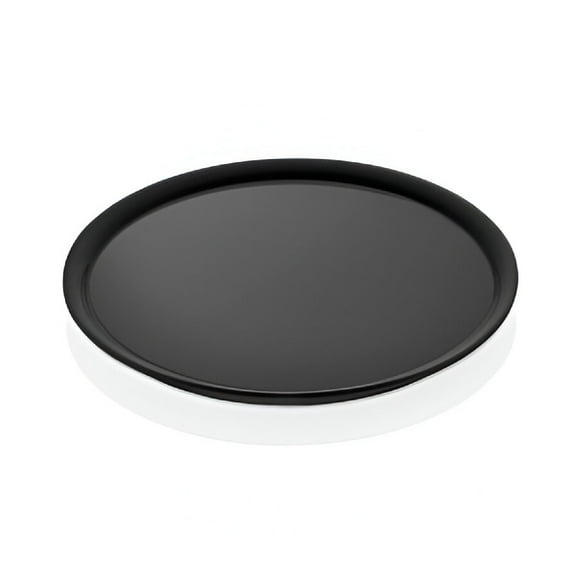 Plato Redondo Pizza - Torta Melamina Negro 31 Cm