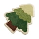 thumbnail image 3 of Alfombra De Árbol De Navidad, Cómoda, Lavable, Resistente, Verde, Decorativa, Para Baño, Estilo B, 3 of 3