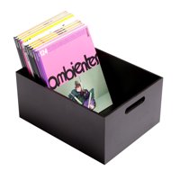 Caja Bambu Hbt Negro Tamaño M 34X24X13 Cm