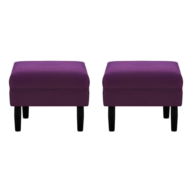 Set Pouf Sky 1c Felpa 00 Morado