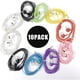 thumbnail image 1 of Audífonos ZXFYE In Ear 10 Pack Colores Mixtos 3.5mm, 1 of 3