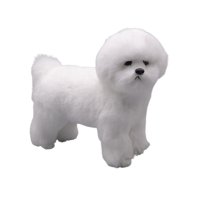 Magideal - Juguete De Peluche De Perro Realista Suave, Compañero Interactivo, Mascotas, Decoración Del Hogar, Cachorro De Peluche, Animal Relleno Para Niños, , De Pie