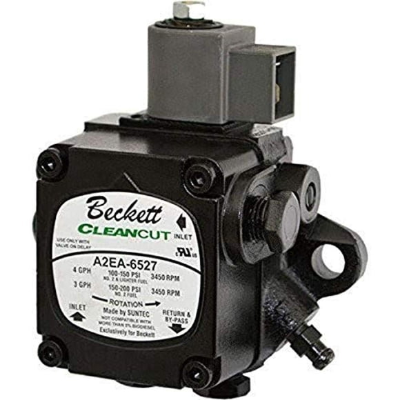 Bomba de aceite Beckett 2184404u A2EA-6527 Cleancut 3450 Tensión 24V