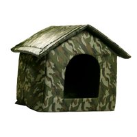 Ioensy - Tienda Para Mascotas Sin Hogar, Impermeable, Cómoda, Cama De Invierno Para Perros Y Gatos Callejeros