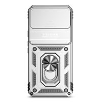 Estuche Gangxun Para Google Pixel 8, Soporte Giratorio 360°, Estilo Mecánico Y Magnético