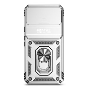 Estuche Gangxun Para Google Pixel 8, Soporte Giratorio 360°, Estilo Mecánico Y Magnético