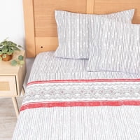 Mashini - Sábana Estampada 144 H King Snow