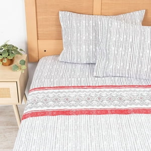 Mashini - Sábana Estampada 144 H King Snow