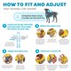 thumbnail image 3 of Chaleco salvavidas para perros Outward Hound Granby Splash amarillo, tamaño mediano, 3 of 8