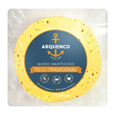 Queso Mantecoso Tradicional Minipieza Trozado 500 G Arquenco