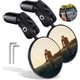 thumbnail image 1 of Espejo retrovisor para bicicleta, 2 unidades, convexo ajustable de 360°, para scooter eléctrico, HD, giratorio y ajustable., 1 of 5