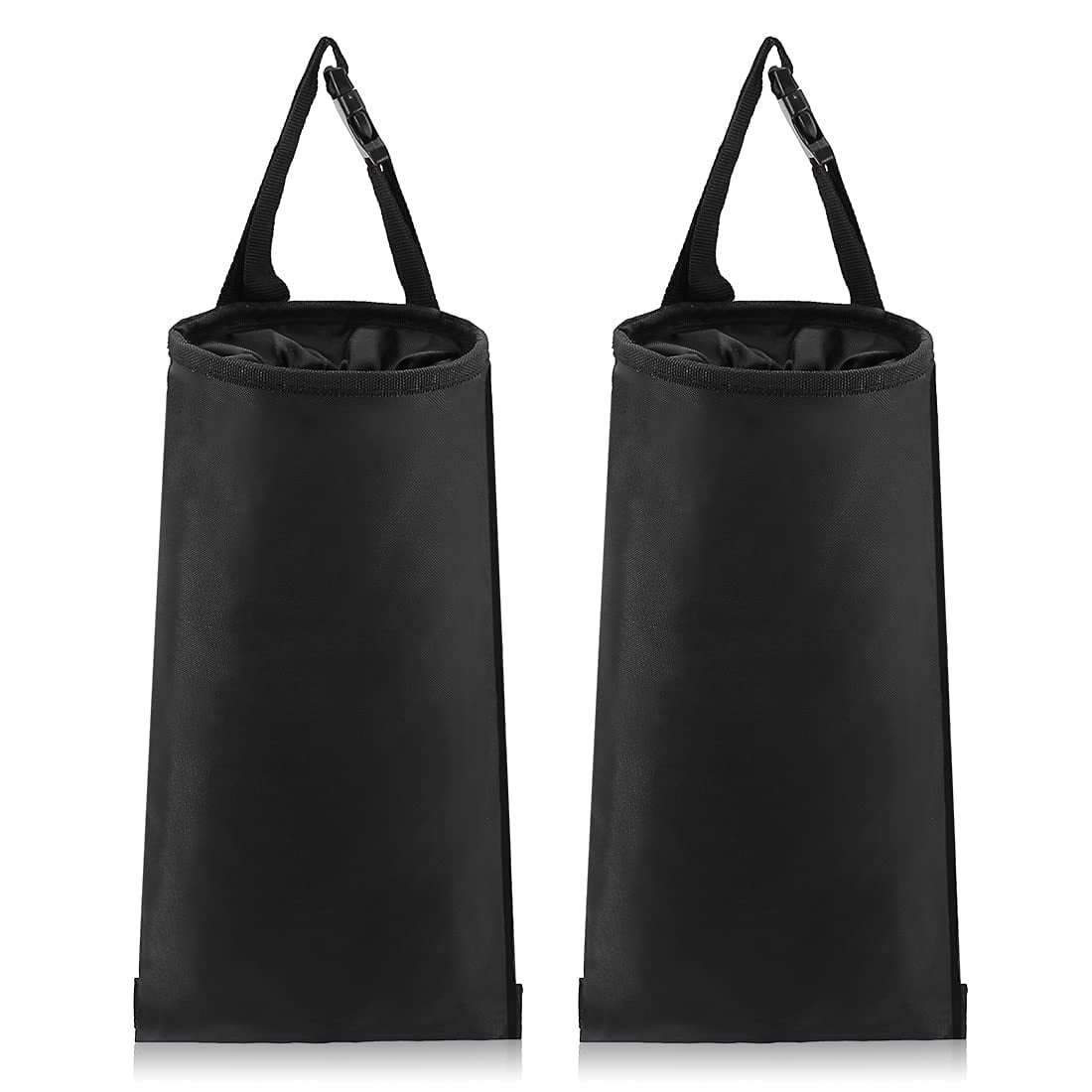 Bolsa De Basura Para Coche Utsauto, Tela Oxford Lavable, Negra, Paquete De 2