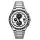 thumbnail image 1 of Reloj Analógico Citizen Eco-Drive Controlado Por Radio GMT Cronógrafo Super Titanio Esfera Plateada Hombre, 1 of 3