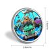 thumbnail image 2 of Mighty MonsterWheelies-Theme Round Button Badge: Premium Metal Construction, Ideal for High-End Events 2.8 cm, 2 of 6