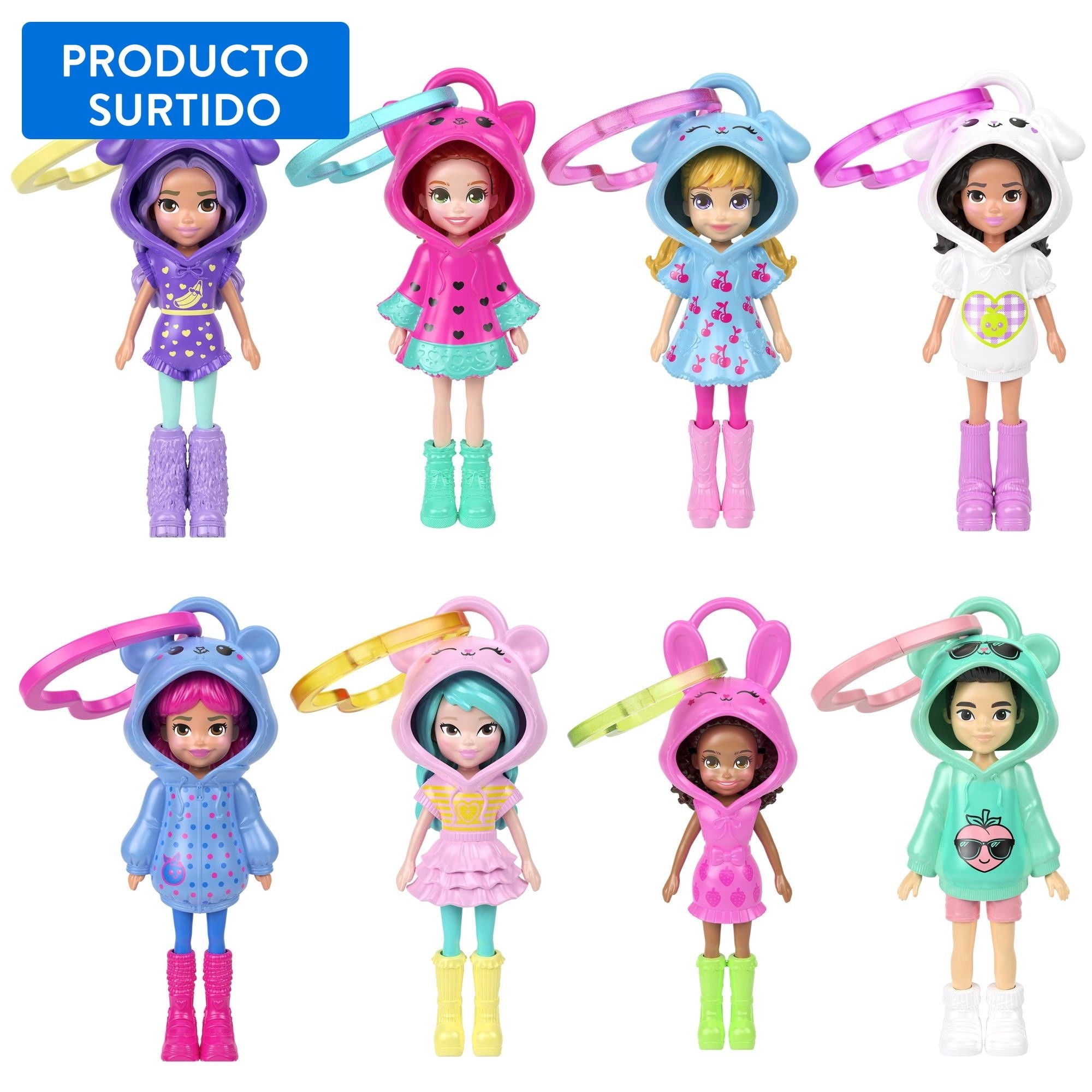 Polly Pocket Muñeca Sorpresa con Accesorios 4 años+