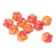 thumbnail image 3 of 10pcs / Set Dados De 20 Caras D20 Para TRPG Game Orange Red, 3 of 3