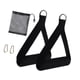 thumbnail image 2 of 2 Asas De Ejercicio Antideslizantes Para Máquina De Cable, Equipo De Fitness Desplegable, Color Negro, 2 of 5