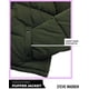 thumbnail image 5 of Abrigo de invierno acolchado Steve Madden, recortado, resistente al viento y al agua, 5 of 7