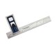 thumbnail image 1 of Escuadra doble de precisión de acero inoxidable de 6" Benchmark Tools, 1 of 2