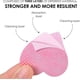 thumbnail image 4 of Almohadillas de algodón para uñas, 200 unidades, más botella dispensadora ZCDPFCBD, color rosa, 4 of 7