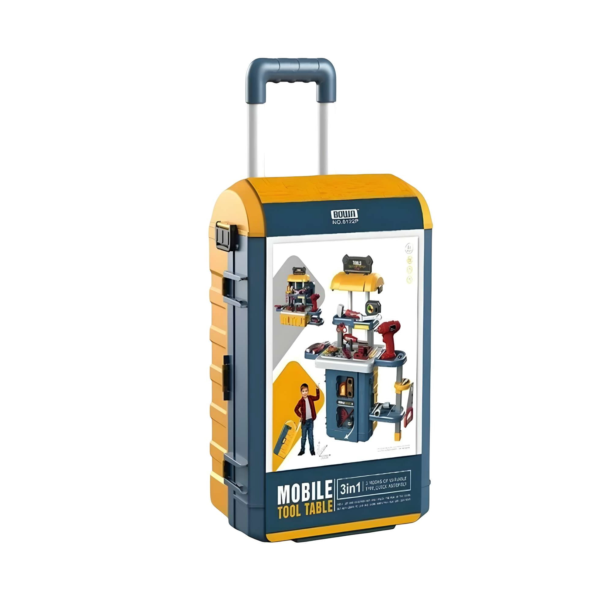 M&l Todo Para El Hogar - Maletin Herramientas Para Niños 3 En 1 46 Pzas