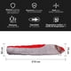 thumbnail image 2 of Saco de Dormir Mummy Rojo, 2 of 3