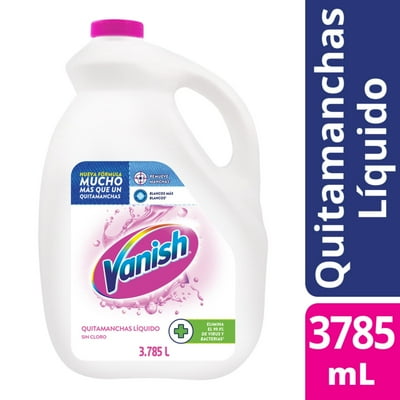 Quitamanchas Líquido Ropa Blanca Botella 3.785 Ml Vanish