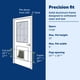 thumbnail image 3 of Puerta para mascotas PetSafe Freedom de aluminio, fácil de instalar, grande, 3 of 8
