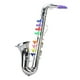 thumbnail image 2 of Mini Instrumentos De Saxofón De Simulación Musical De 8 Notas Para Ni?os A Partir De 3 A?os Plata B, 2 of 5