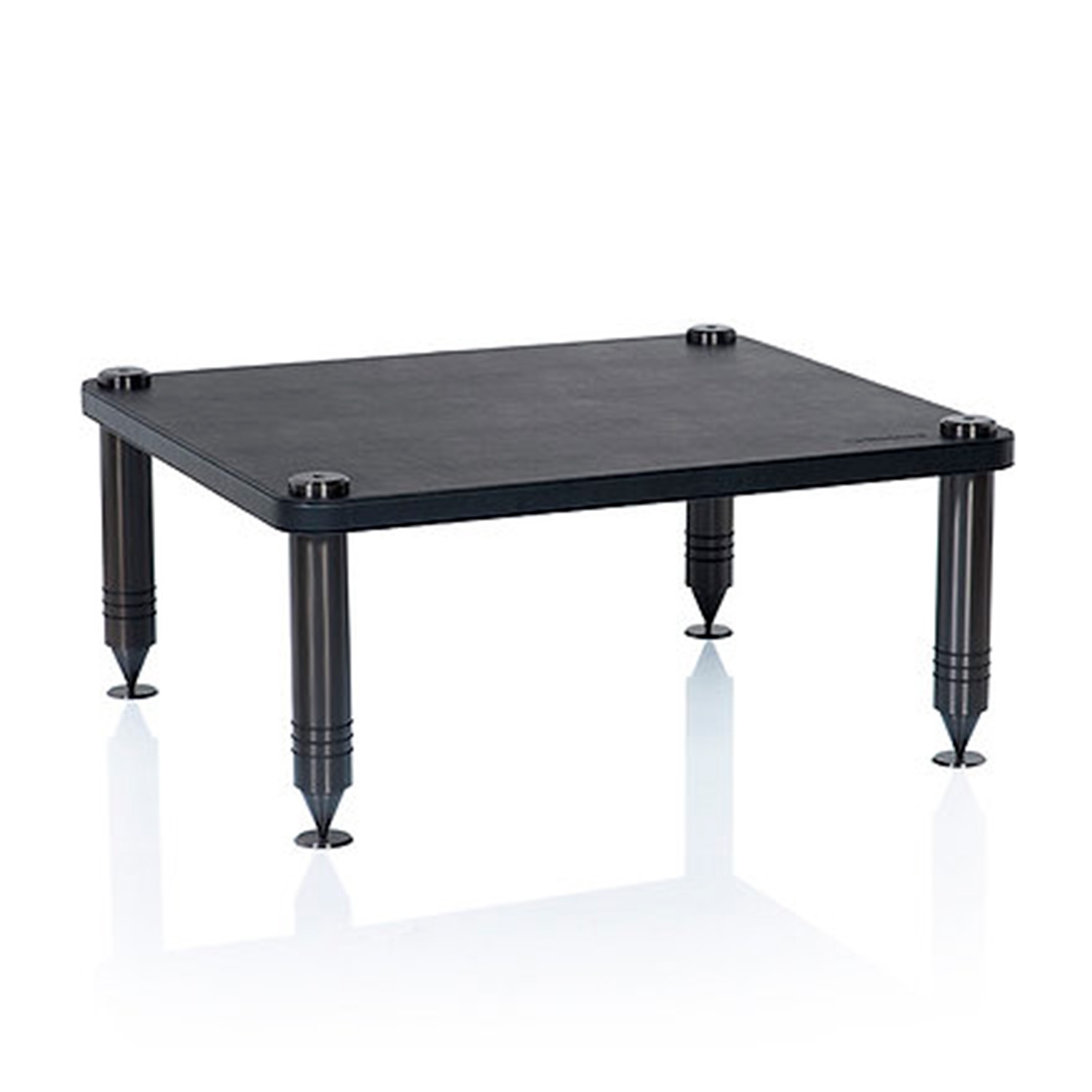 Repisa Para Equipo En Cuero Norstone (Negro) Como3Bk