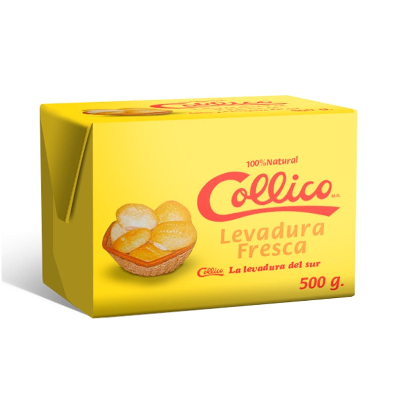 Levadura Fresca Tradicional 500 g Collico