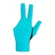 thumbnail image 3 of Guantes De Billar Antideslizantes Con 3 Dedos, Elásticos Para La Mano Izquierda Para Mujeres Y Hombres, Ropa De Mano Azul Cielo, 3 of 5