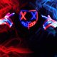 thumbnail image 2 of Máscara LED y guantes para disfraz de cosplay de Halloween JOYIN, 2 of 7