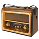 thumbnail image 3 of Radio Parlante Solar y Corriente Retro Bluetooth USB FM, 3 of 6
